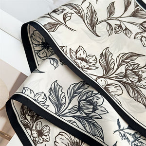 MaraSilk Pure Mulberry Silk Scarf - Ribbon Satin MS703