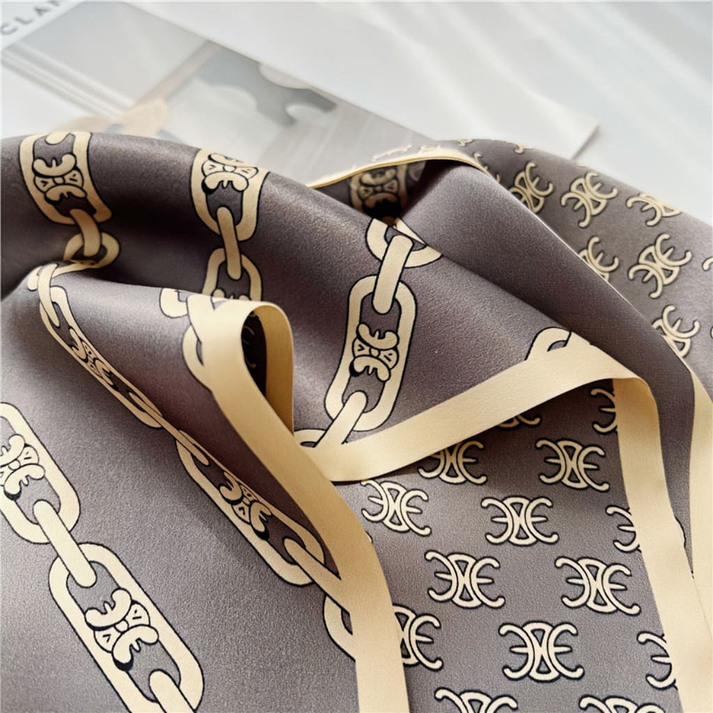 MaraSilk Pure Mulberry Silk Scarf - Ribbon Satin MS704