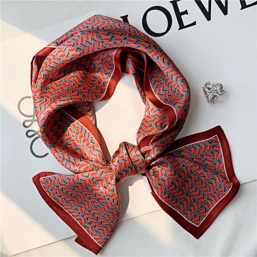 MaraSilk Pure Mulberry Silk Scarf - Ribbon Satin MS705