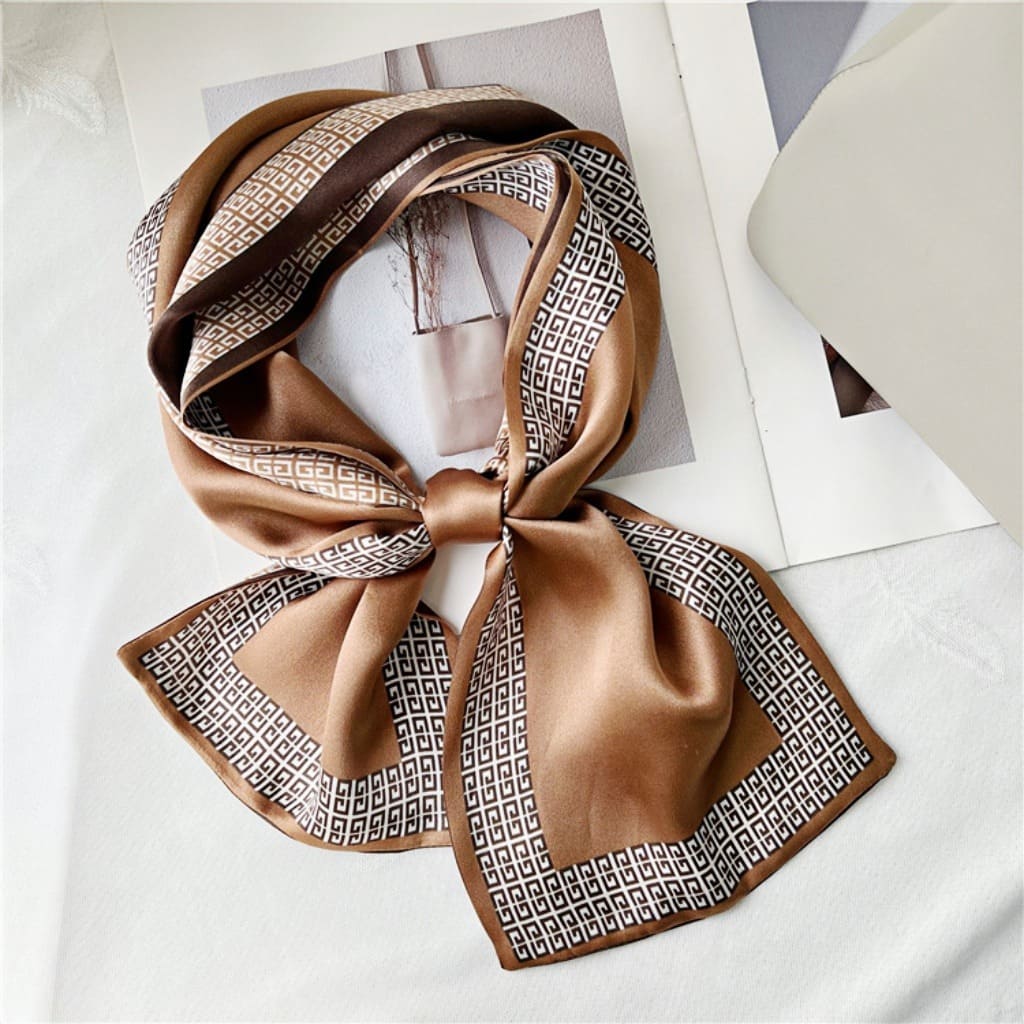 MaraSilk Pure Mulberry Silk Scarf - Ribbon Satin MS706