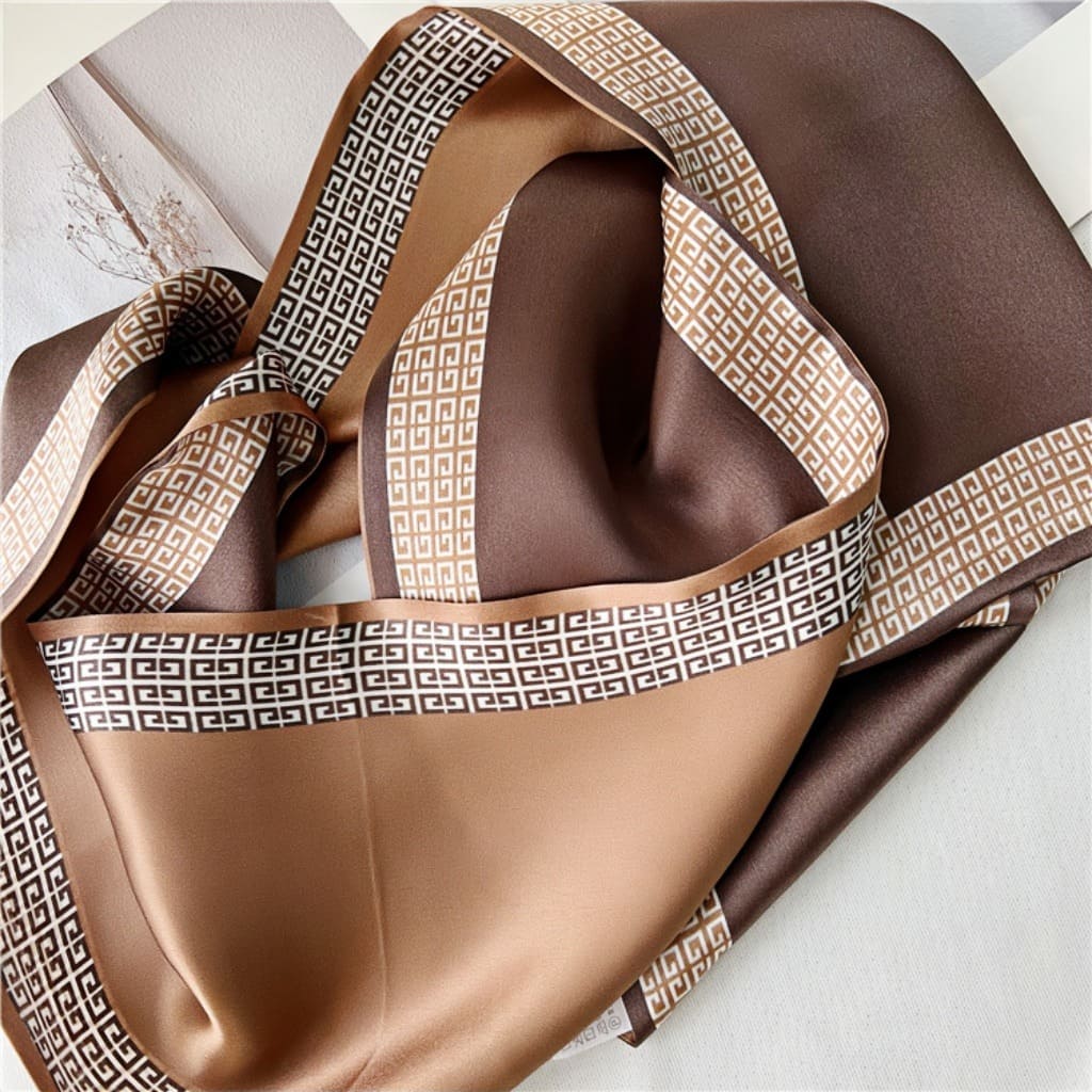 MaraSilk Pure Mulberry Silk Scarf - Ribbon Satin MS706