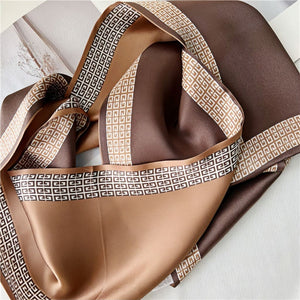 MaraSilk Pure Mulberry Silk Scarf - Ribbon Satin MS706