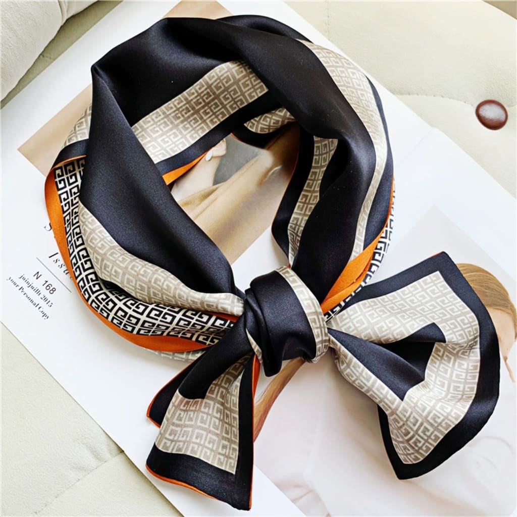 MaraSilk Pure Mulberry Silk Scarf - Ribbon Satin MS706