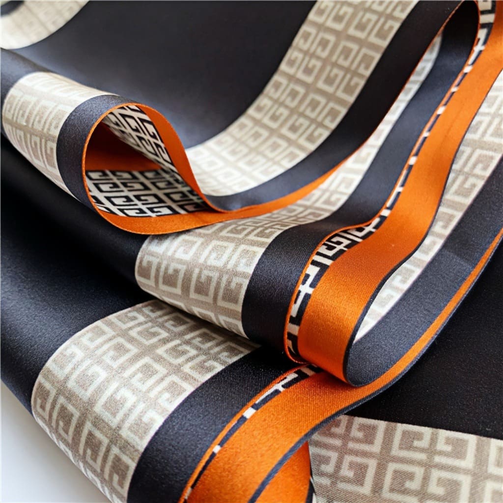 MaraSilk Pure Mulberry Silk Scarf - Ribbon Satin MS706