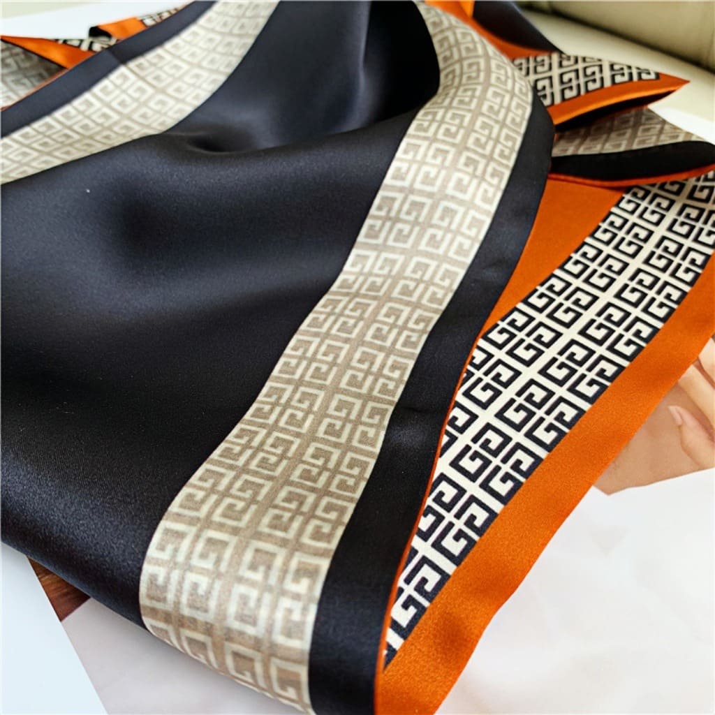 MaraSilk Pure Mulberry Silk Scarf - Ribbon Satin MS706