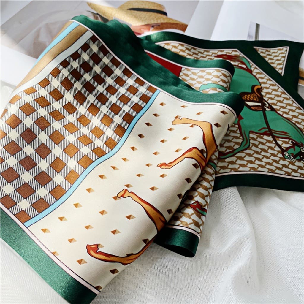 MaraSilk Pure Mulberry Silk Scarf - Ribbon Satin MS707