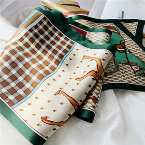 MaraSilk Pure Mulberry Silk Scarf - Ribbon Satin MS707