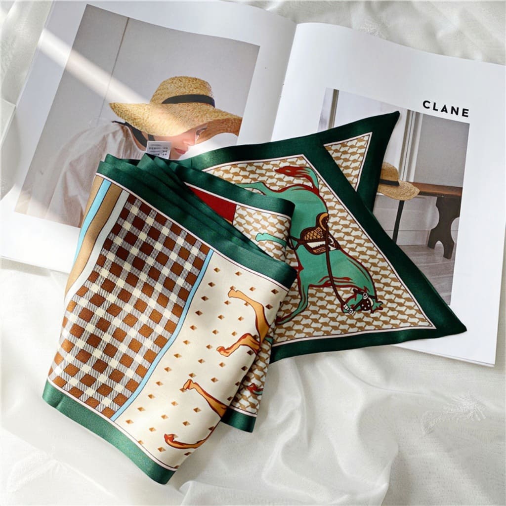 MaraSilk Pure Mulberry Silk Scarf - Ribbon Satin MS707