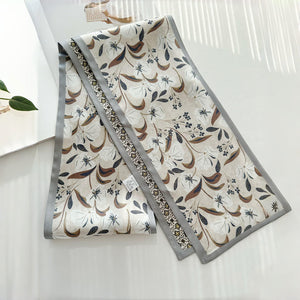 MaraSilk Pure Mulberry Silk Scarf - Ribbon Satin MS709