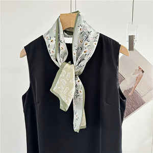 MaraSilk Pure Mulberry Silk Scarf - Ribbon Satin MS710