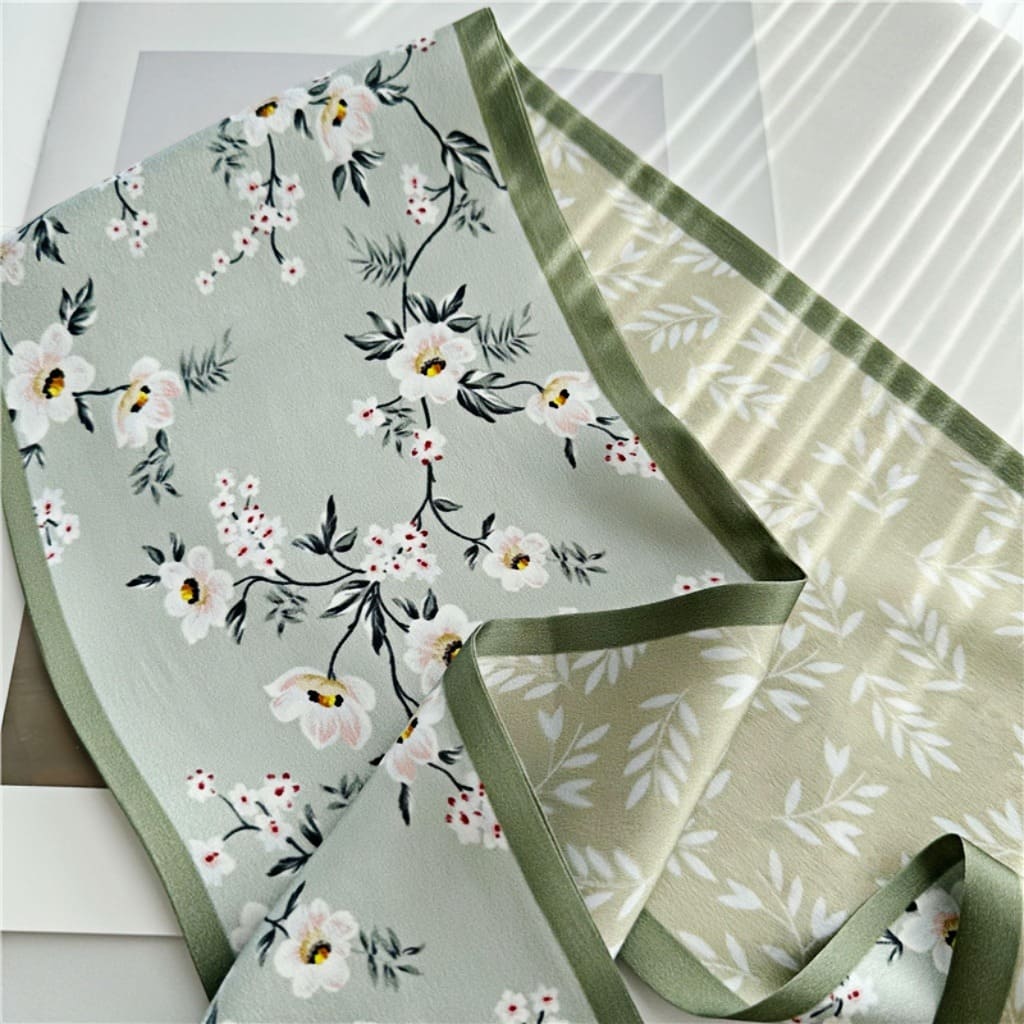 MaraSilk Pure Mulberry Silk Scarf - Ribbon Satin MS710