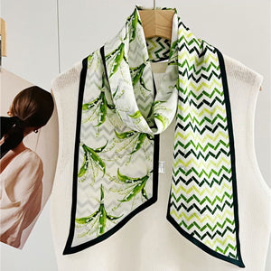 MaraSilk Pure Mulberry Silk Scarf - Ribbon Satin MS711 59" x 6" MS71101