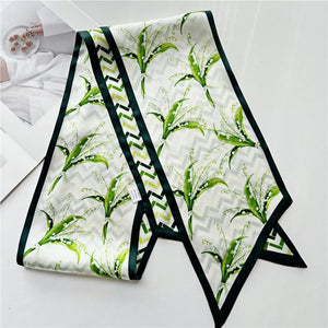 MaraSilk Pure Mulberry Silk Scarf - Ribbon Satin MS711