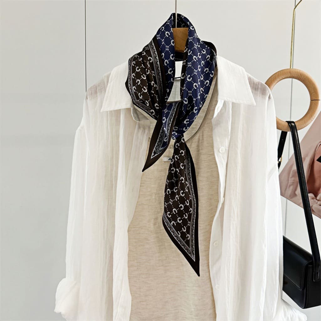 MaraSilk Pure Mulberry Silk Scarf - Ribbon Satin MS712