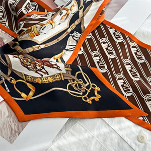 MaraSilk Pure Mulberry Silk Scarf - Ribbon Satin MS713