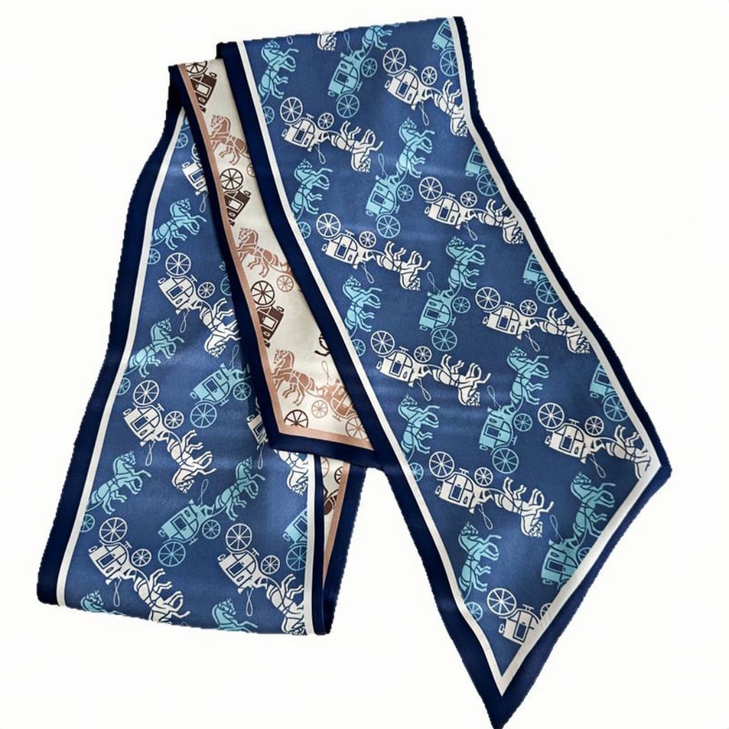 MaraSilk Pure Mulberry Silk Scarf - Ribbon Satin MS715