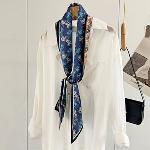 MaraSilk Pure Mulberry Silk Scarf - Ribbon Satin MS715