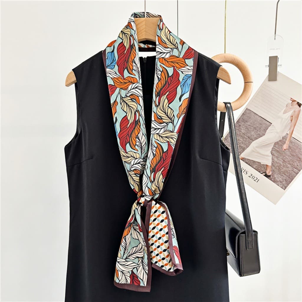 MaraSilk Pure Mulberry Silk Scarf - Ribbon Satin MS717