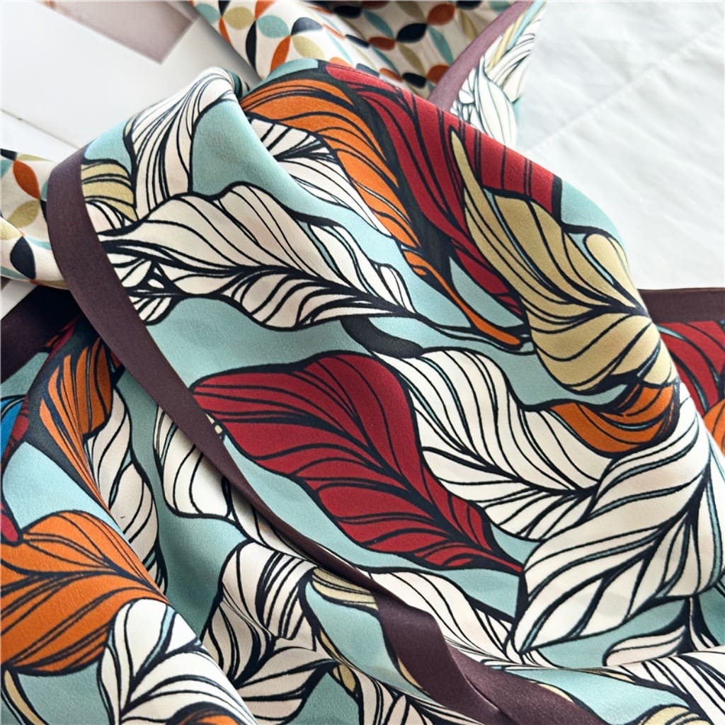 MaraSilk Pure Mulberry Silk Scarf - Ribbon Satin MS717