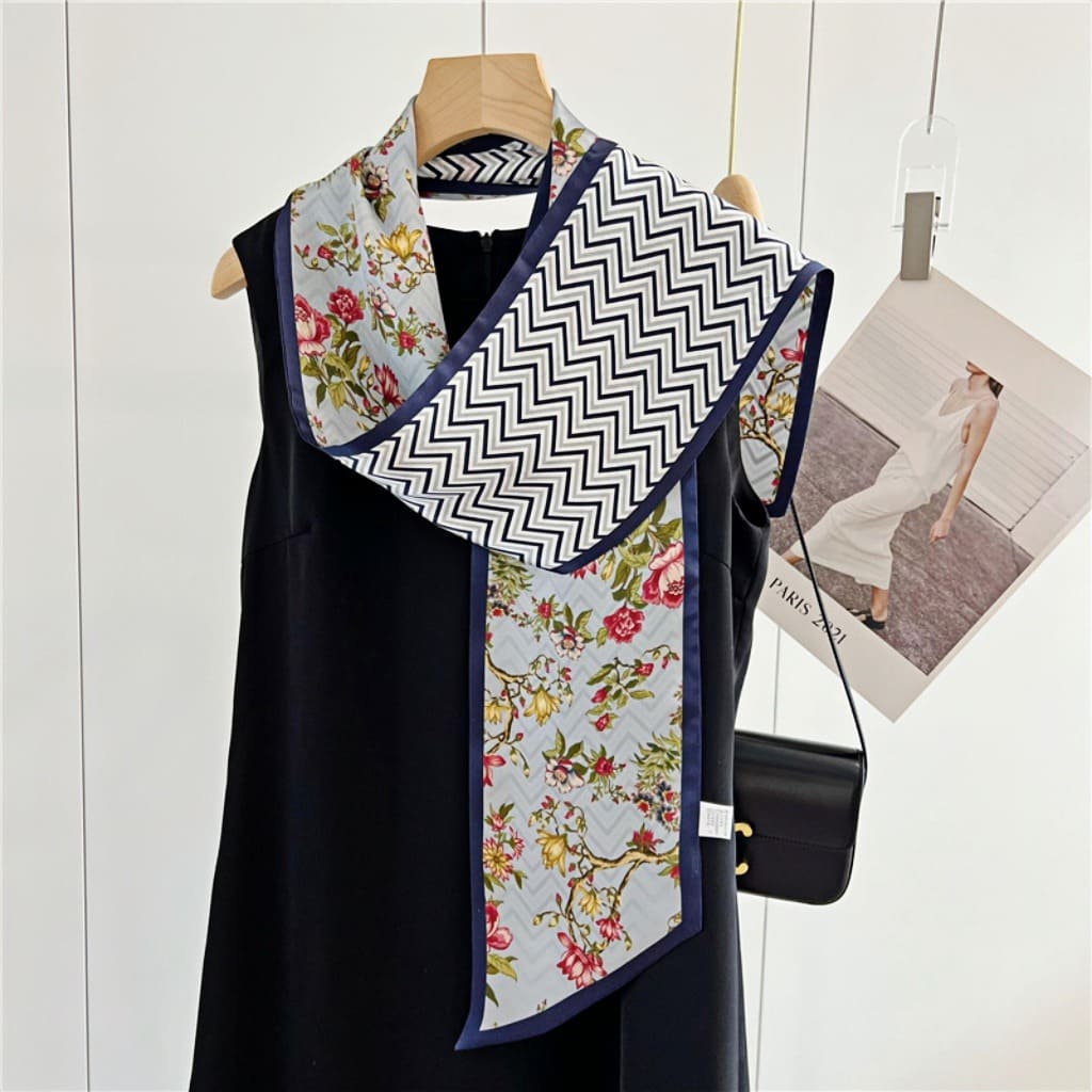 MaraSilk Pure Mulberry Silk Scarf - Ribbon Satin MS718