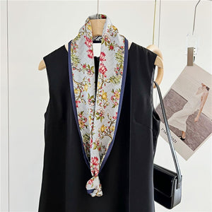 MaraSilk Pure Mulberry Silk Scarf - Ribbon Satin MS718