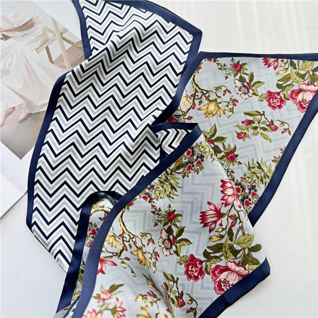 MaraSilk Pure Mulberry Silk Scarf - Ribbon Satin MS718