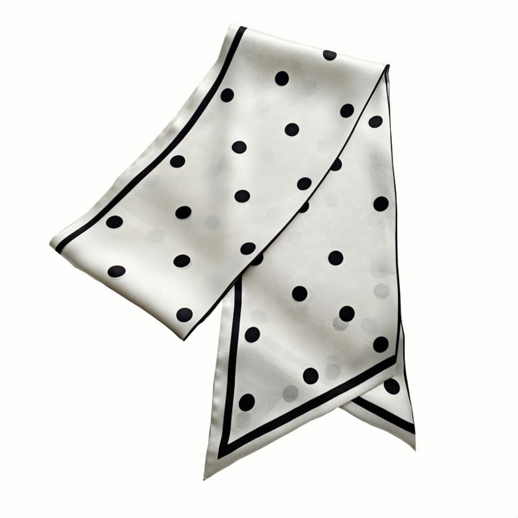 MaraSilk Pure Mulberry Silk Scarf - Ribbon Satin MS719