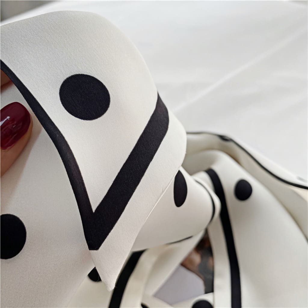 MaraSilk Pure Mulberry Silk Scarf - Ribbon Satin MS719