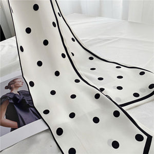 MaraSilk Pure Mulberry Silk Scarf - Ribbon Satin MS719