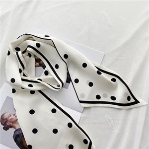 MaraSilk Pure Mulberry Silk Scarf - Ribbon Satin MS719