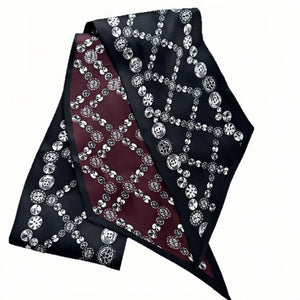 MaraSilk Pure Mulberry Silk Scarf - Ribbon Satin MS720