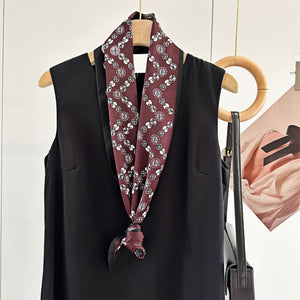 MaraSilk Pure Mulberry Silk Scarf - Ribbon Satin MS720