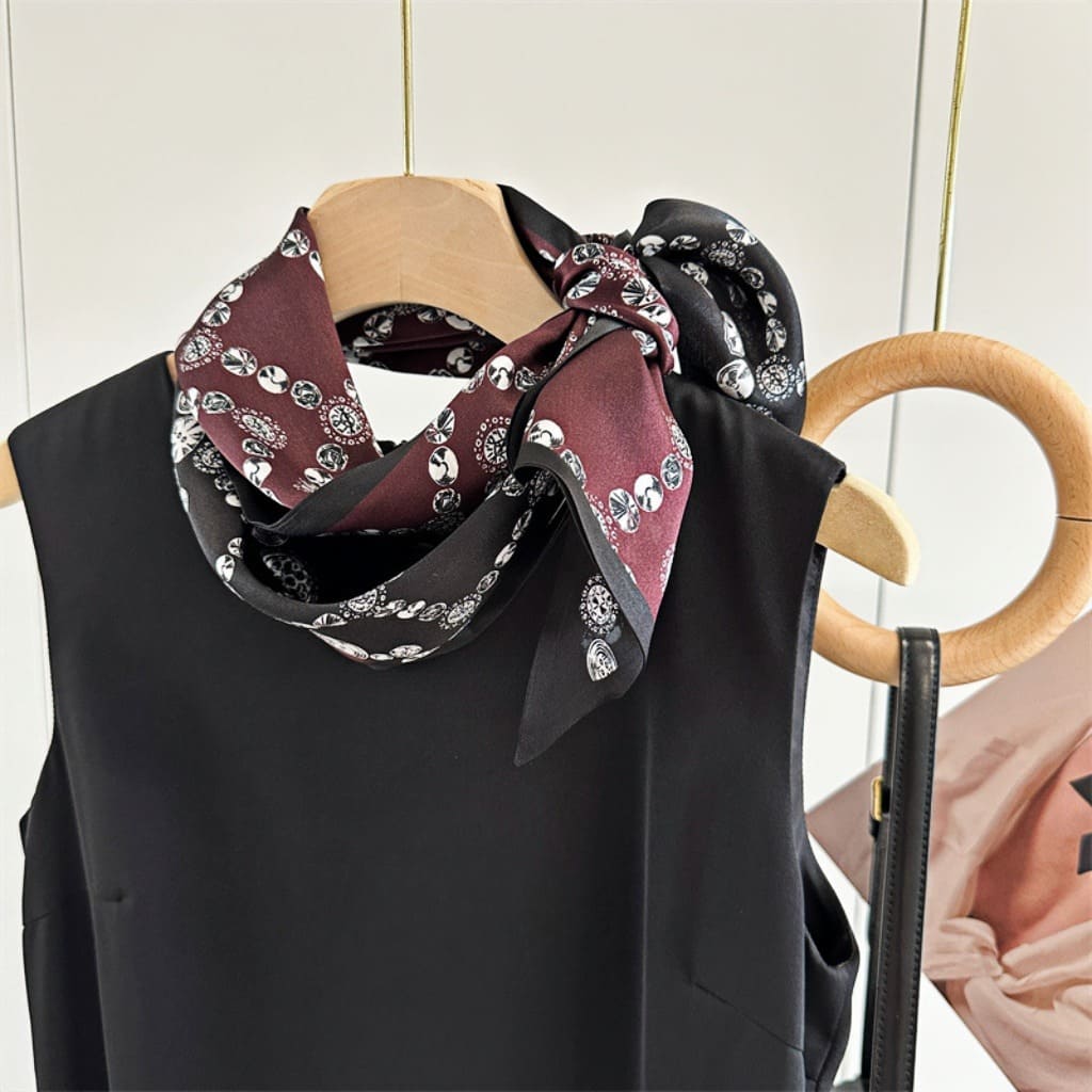 MaraSilk Pure Mulberry Silk Scarf - Ribbon Satin MS720