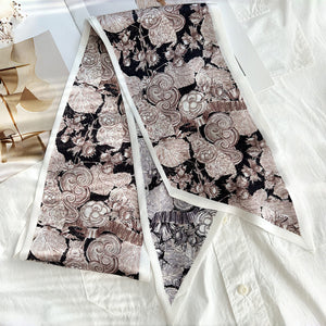 MaraSilk Pure Mulberry Silk Scarf - Ribbon Satin MS721