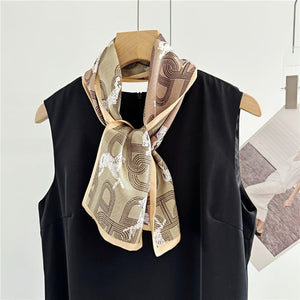 MaraSilk Pure Mulberry Silk Scarf - Ribbon Satin MS722