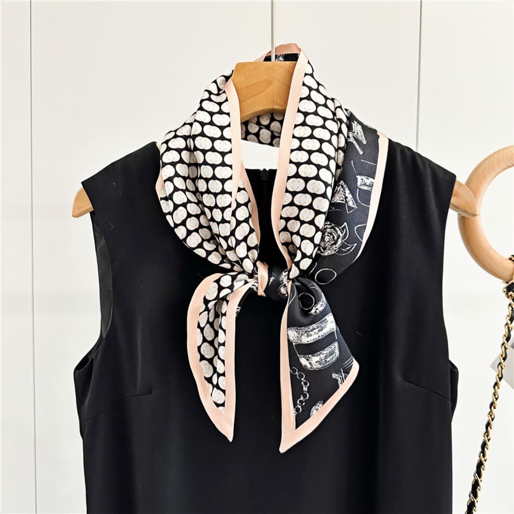 MaraSilk Pure Mulberry Silk Scarf - Ribbon Satin MS724