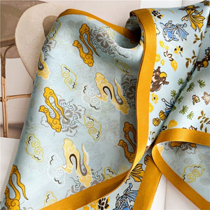MaraSilk Pure Mulberry Silk Scarf - Ribbon Satin MS725