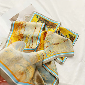 MaraSilk Pure Mulberry Silk Scarf - Ribbon Satin MS727