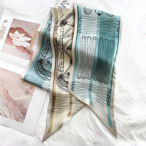 MaraSilk Pure Mulberry Silk Scarf - Ribbon Satin MS728