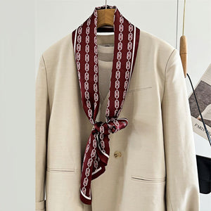 MaraSilk Pure Mulberry Silk Scarf - Ribbon Satin MS729