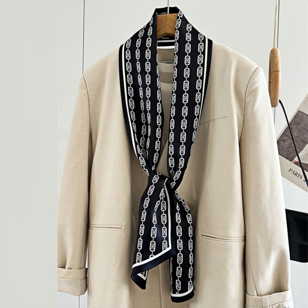 MaraSilk Pure Mulberry Silk Scarf - Ribbon Satin MS729