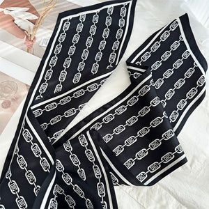 MaraSilk Pure Mulberry Silk Scarf - Ribbon Satin MS729