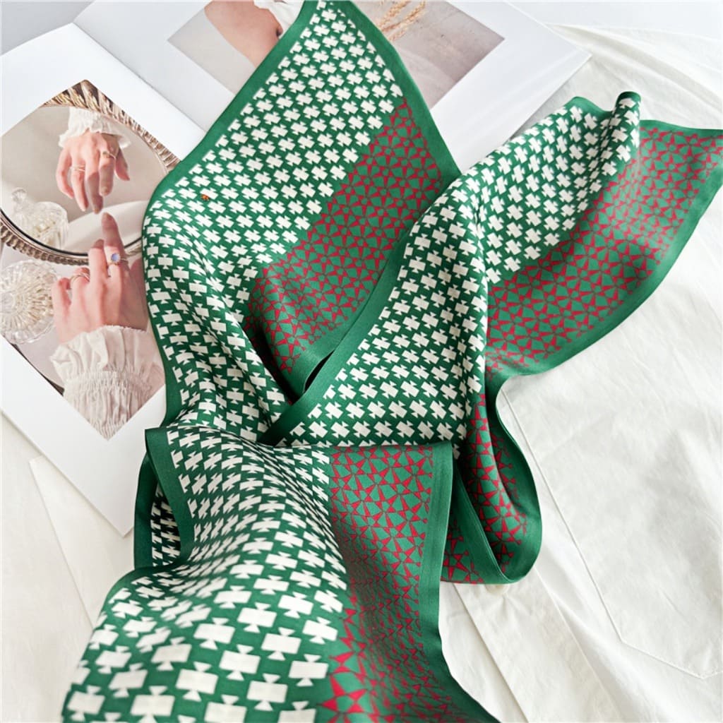 MaraSilk Pure Mulberry Silk Scarf - Ribbon Satin MS730