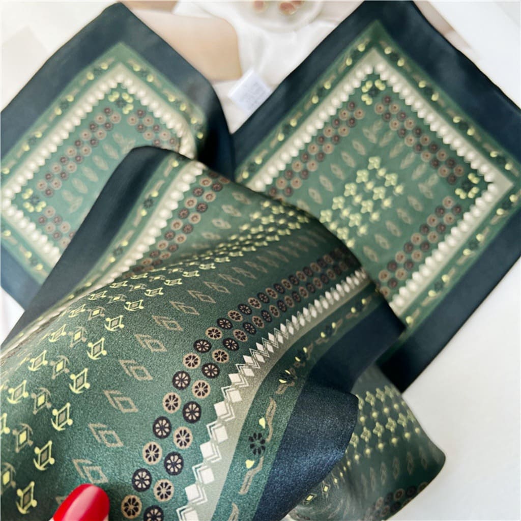 MaraSilk Pure Mulberry Silk Scarf - Ribbon Satin MS732