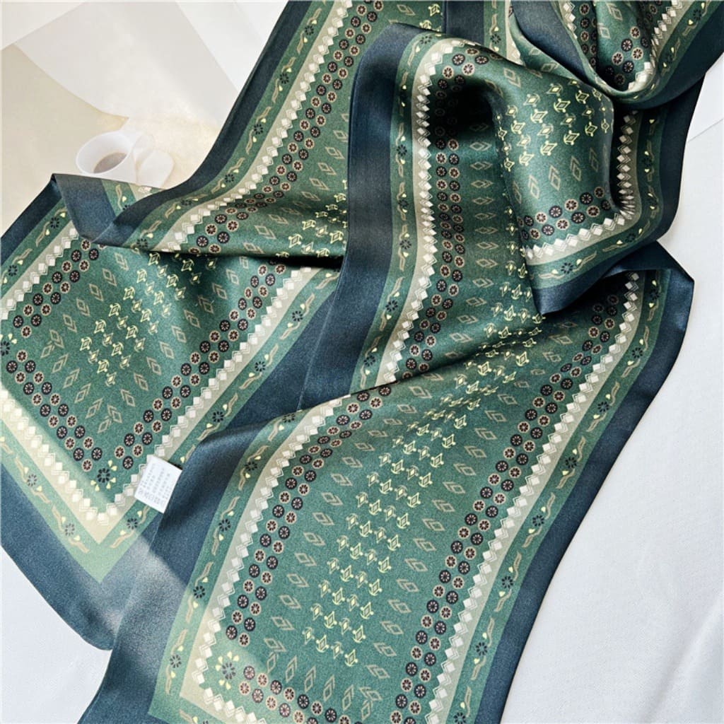 MaraSilk Pure Mulberry Silk Scarf - Ribbon Satin MS732