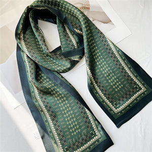 MaraSilk Pure Mulberry Silk Scarf - Ribbon Satin MS732