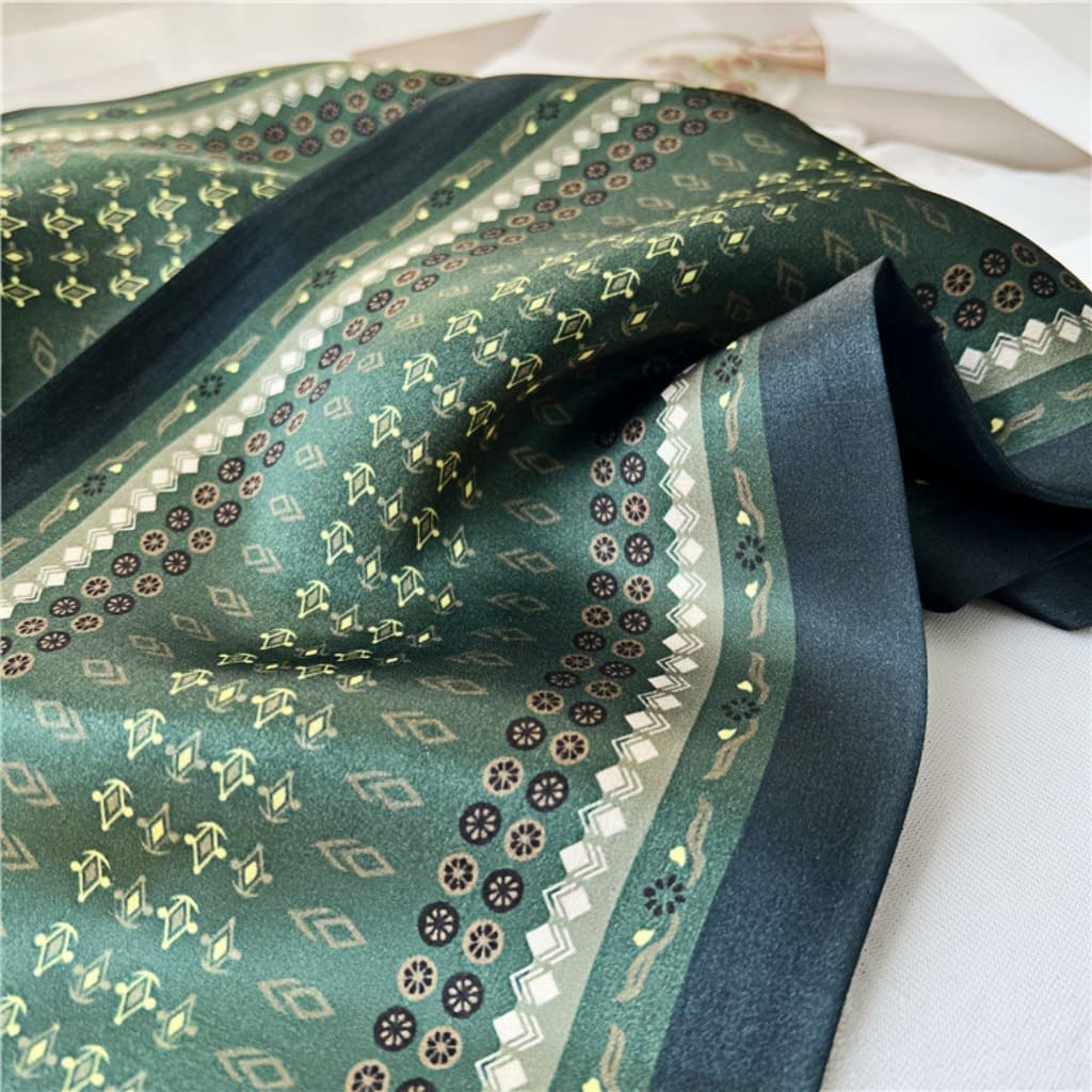 MaraSilk Pure Mulberry Silk Scarf - Ribbon Satin MS732