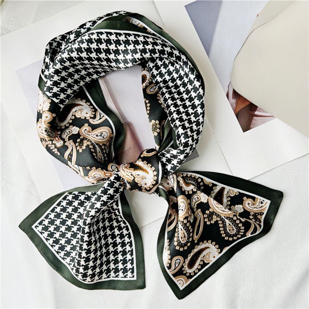 MaraSilk Pure Mulberry Silk Scarf - Ribbon Satin MS733
