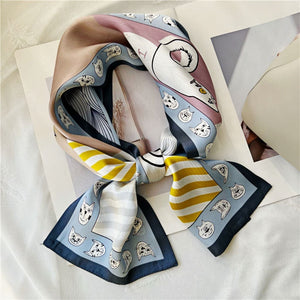 MaraSilk Pure Mulberry Silk Scarf - Ribbon Satin MS734