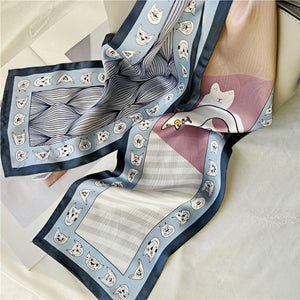 MaraSilk Pure Mulberry Silk Scarf - Ribbon Satin MS734